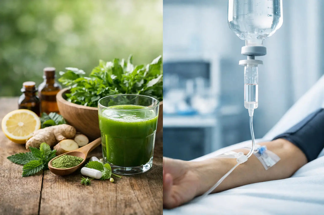 Natürliche Ausleitung vs. Chelattherapie