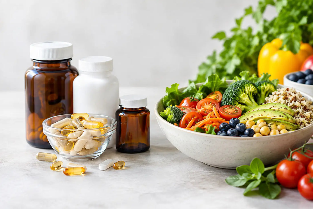 Nahrungsergänzung versus ausgewogene Ernährung