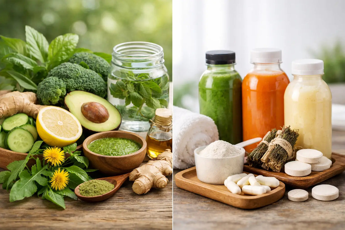 Natürliche Entgiftung vs Detox-Kur erklärt