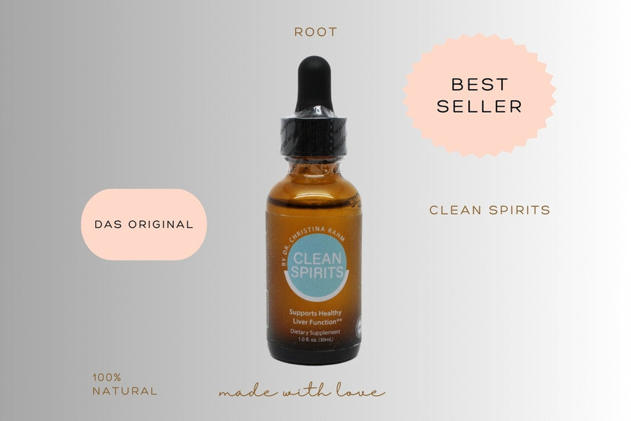 1 Braune Flasche CleanSpirits von Root